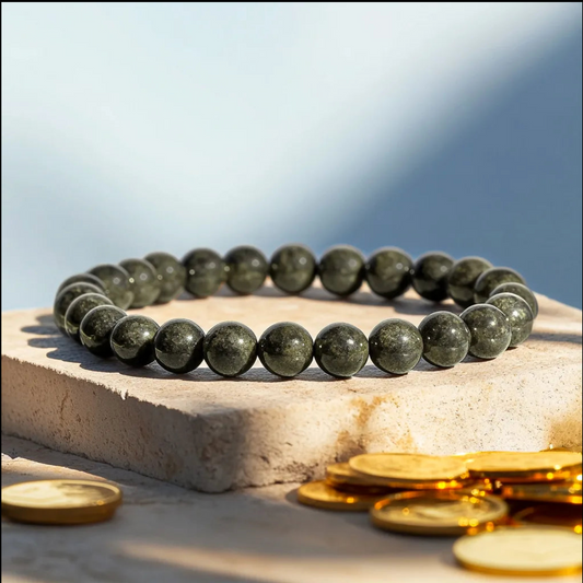 Pure Raw Pyrite Bracelet - Attracts Wealth | Boosts Confidence | Improves Stamina | Energized