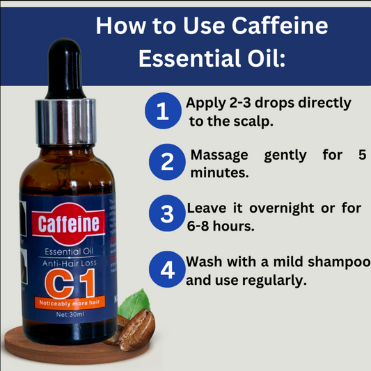 Caffeine Essential Anti Hair Loss Oil- Best for Hair