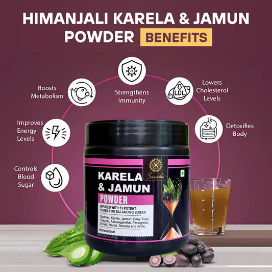 Karela Jamun Powder | Manage Blood Sugar Naturally
