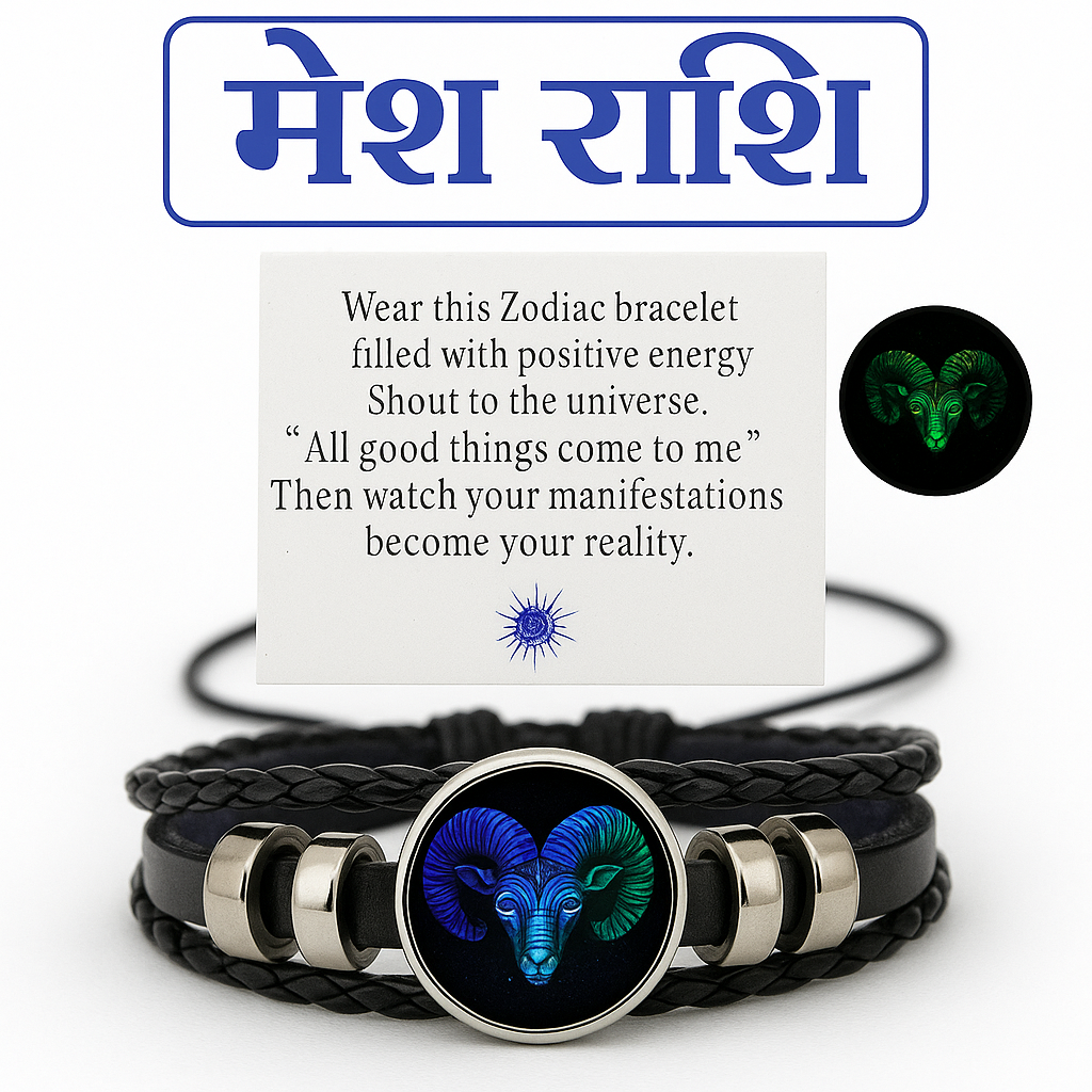 Adjustable Zodiac Sign Powerful Manifestation Bracelet (Energized)