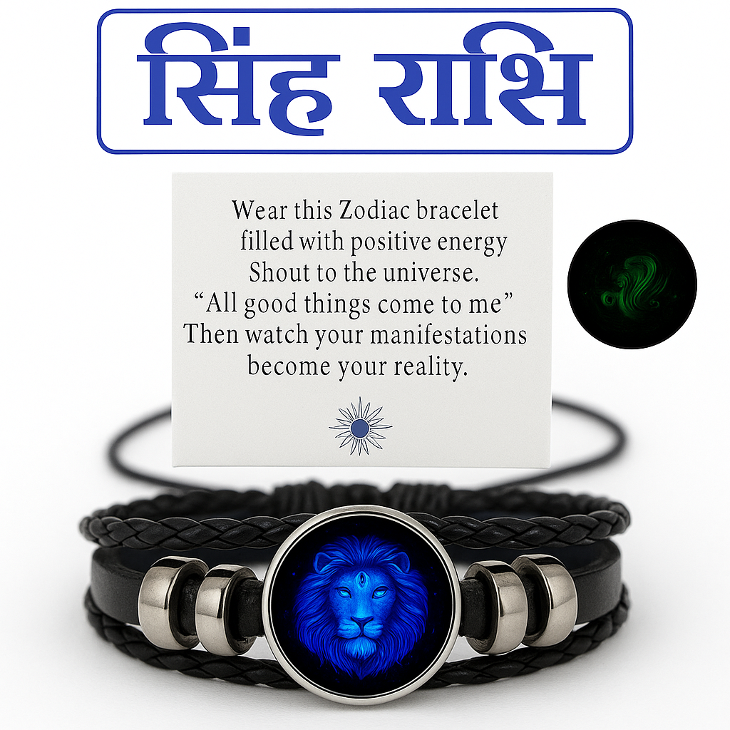 Adjustable Zodiac Sign Powerful Manifestation Bracelet (Energized)