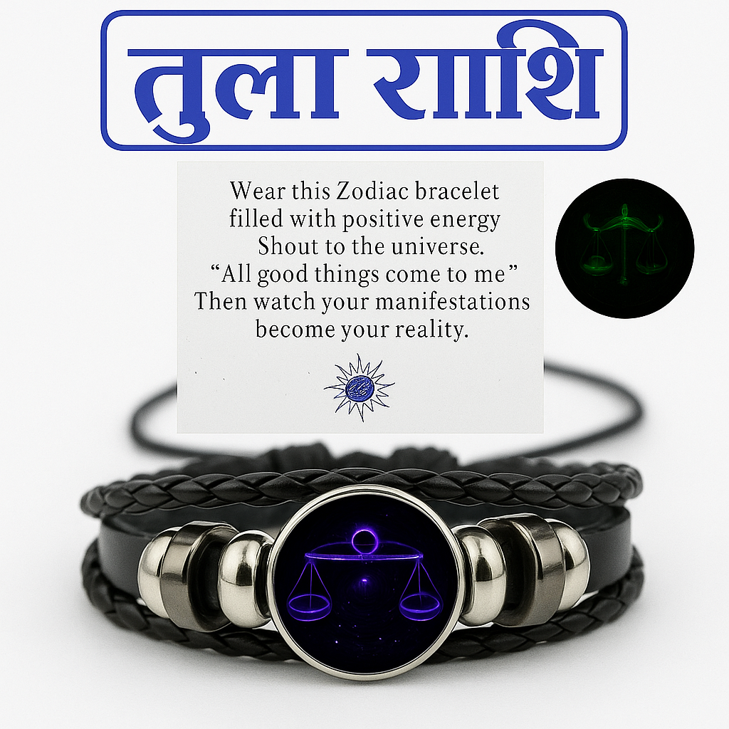 Adjustable Zodiac Sign Powerful Manifestation Bracelet (Energized)