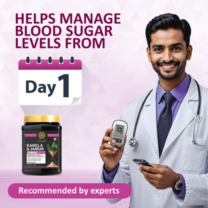 Karela Jamun Powder | Manage Blood Sugar Naturally