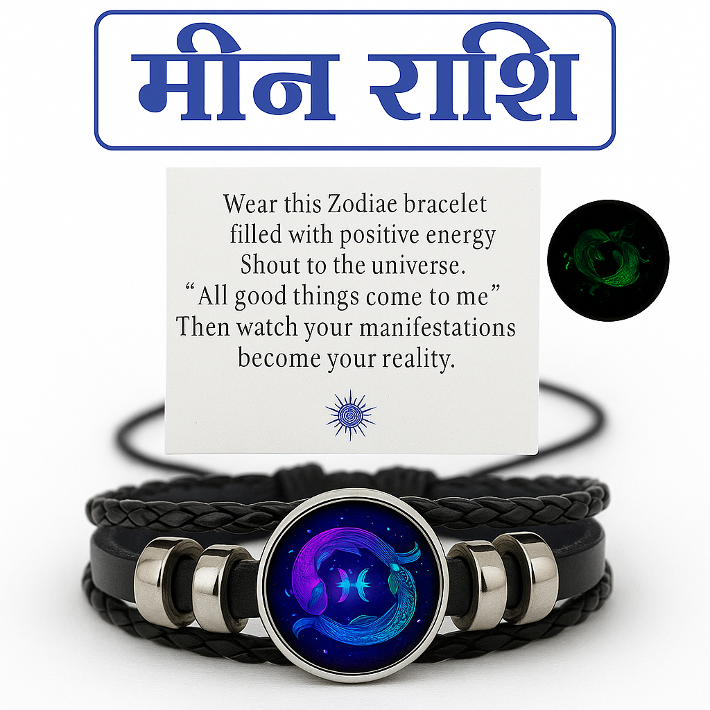 Adjustable Zodiac Sign Powerful Manifestation Bracelet (Energized)