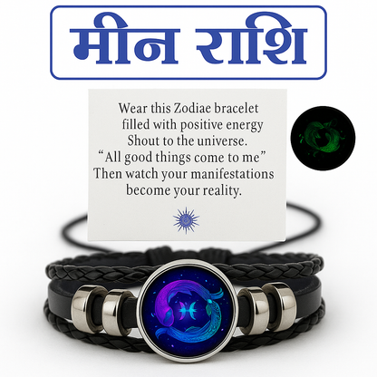 Adjustable Zodiac Sign Powerful Manifestation Bracelet (Energized)