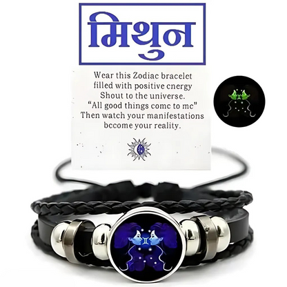 Adjustable Zodiac Sign Powerful Manifestation Bracelet (Energized)