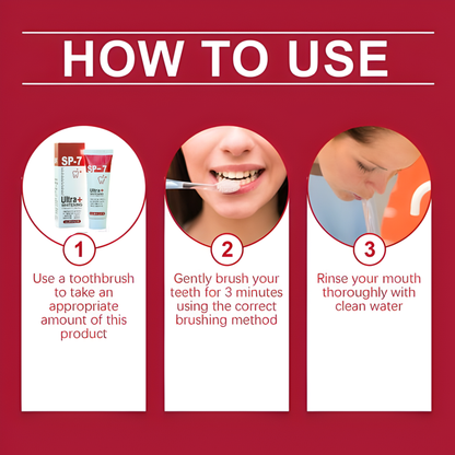 SP7 Ultra-Advanced Whitening Toothpaste — Strongest Formula Ever Made