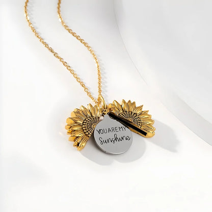 Sunflower Necklace ✨ - Best For Gifting